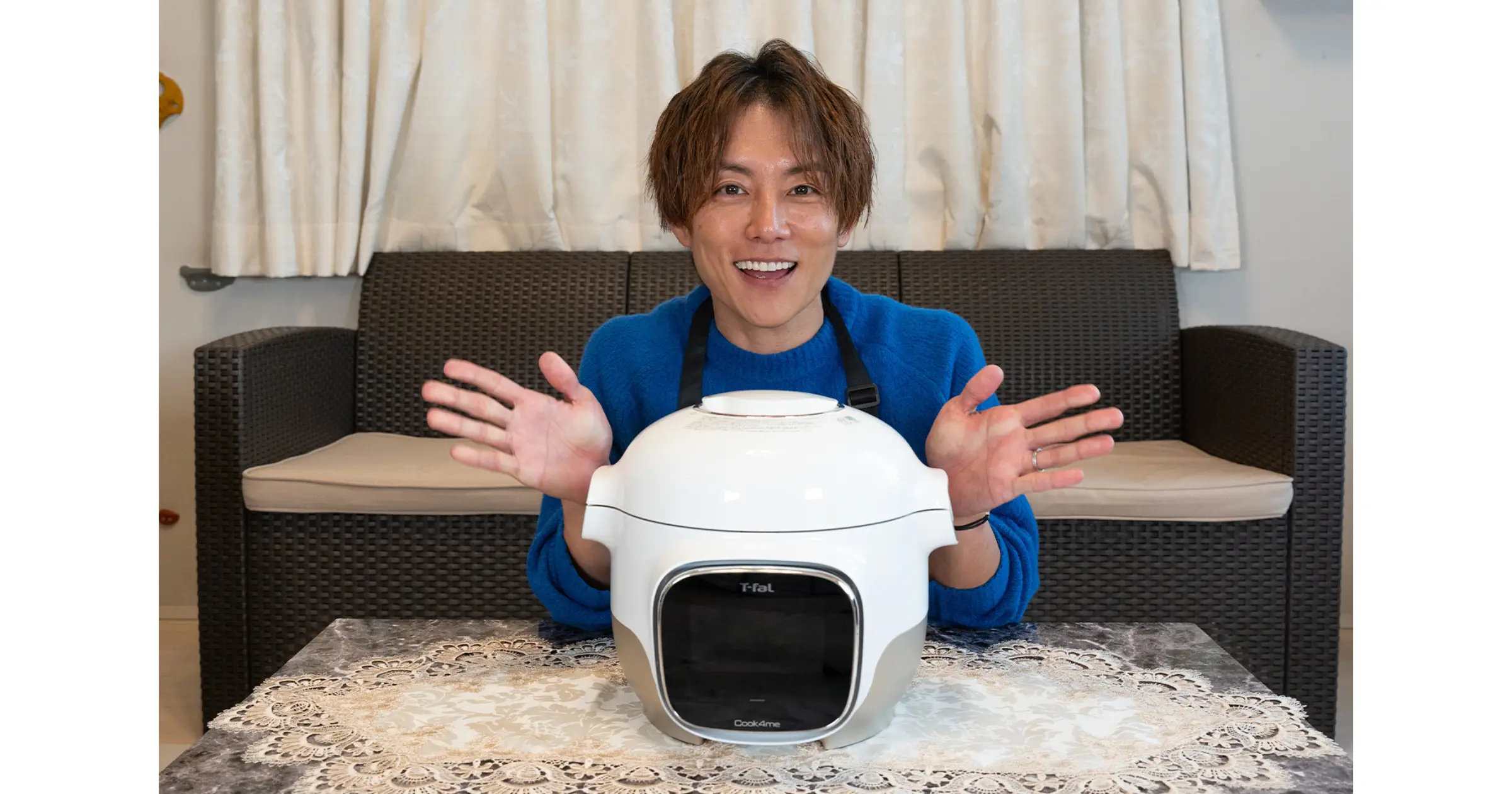 5子のパパ・杉浦太陽さんが“失敗しないおまかせ調理”に感動！？ 『トモニテ』×ティファール「クックフォーミー」×杉浦太陽さんのコラボ動画を公開